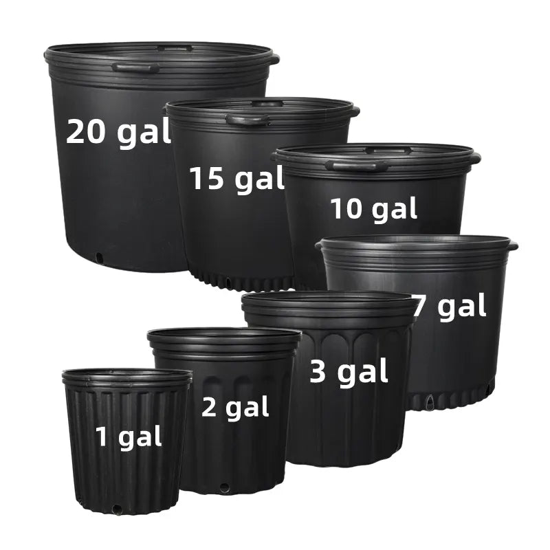 RUBBER FLOWER POTS